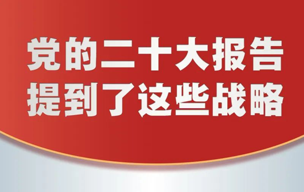 黨的二十大報告，提到這些戰(zhàn)略